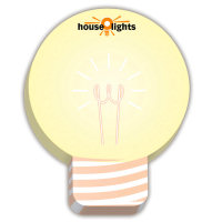 Sticky Notes: 3 inch x 3 inch Light Bulb Shaped Sticky Notes